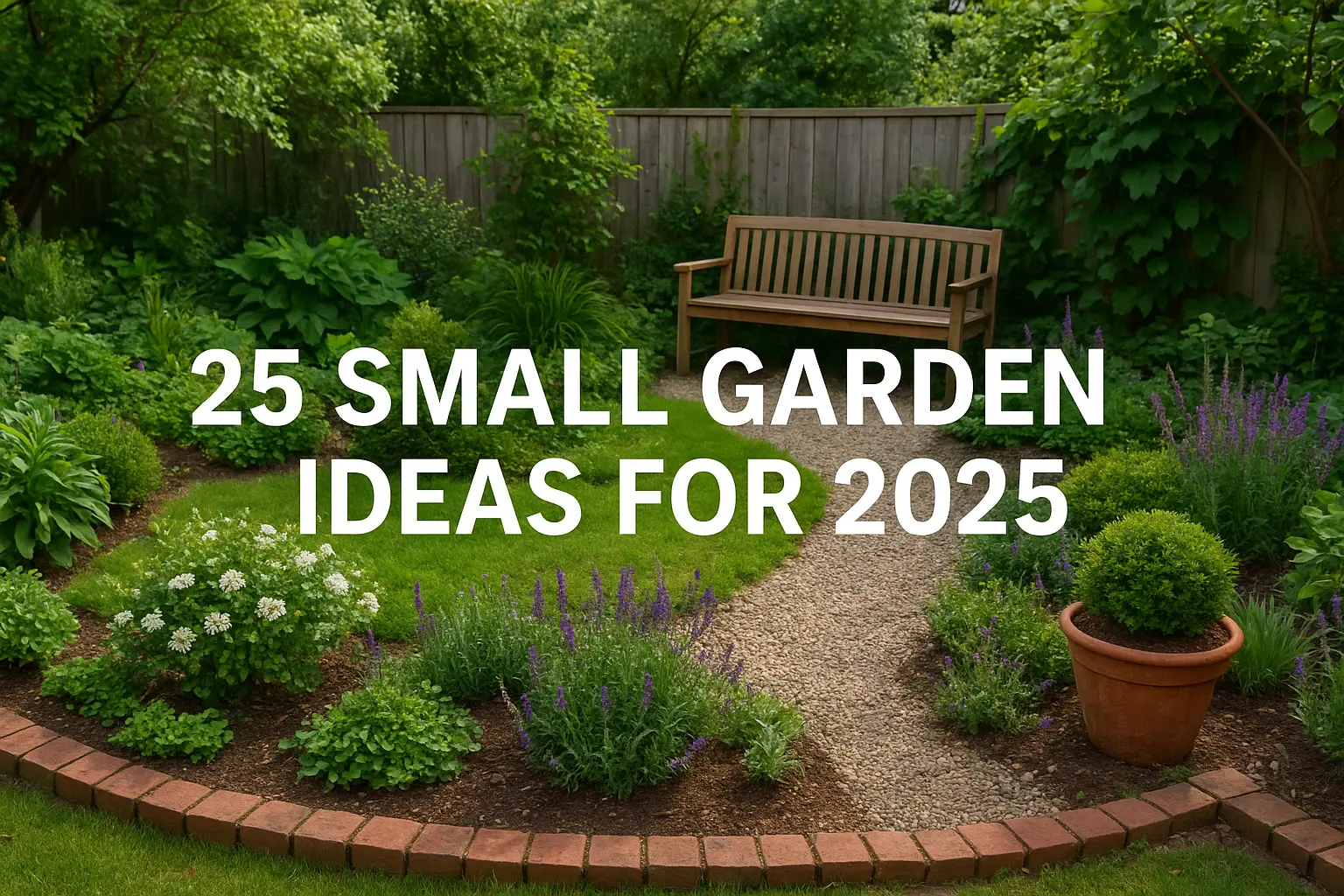 25 Small Garden Ideas for 2025