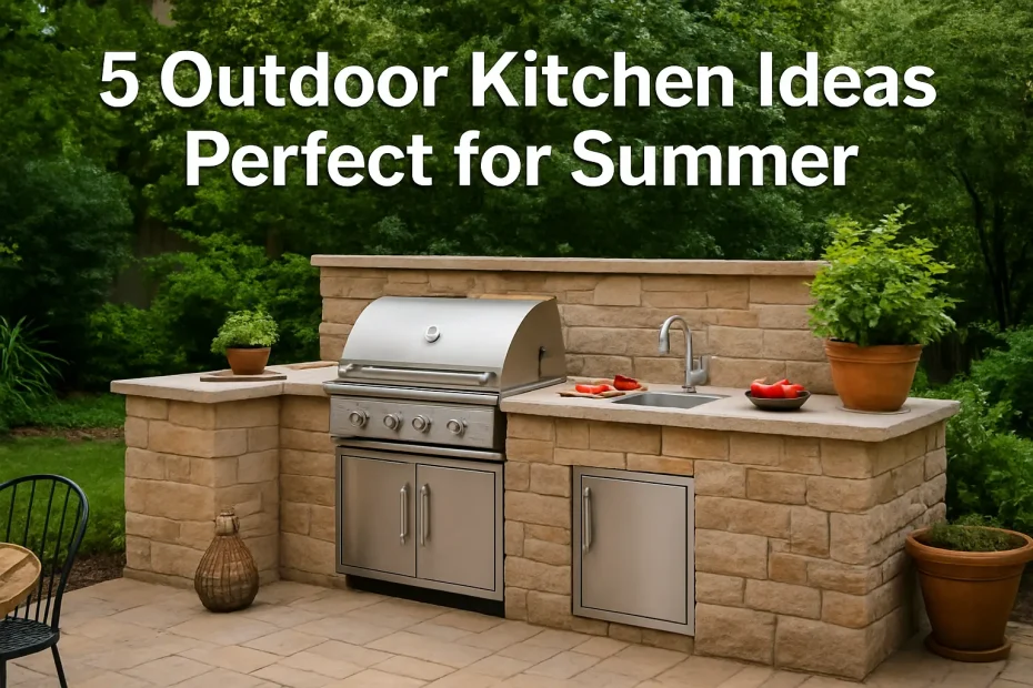 5 Outdoor Kitchen Ideas Perfect for Summer