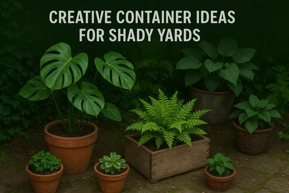 Creative Container Gardening Ideas for Shady Yards