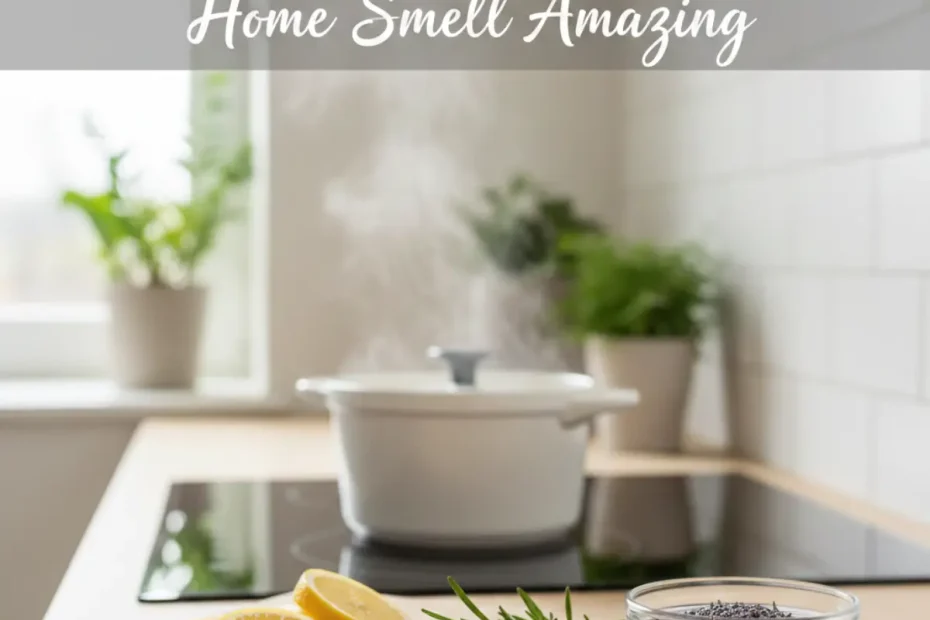 Natural Ways to Make Your Home Smell Amazing​