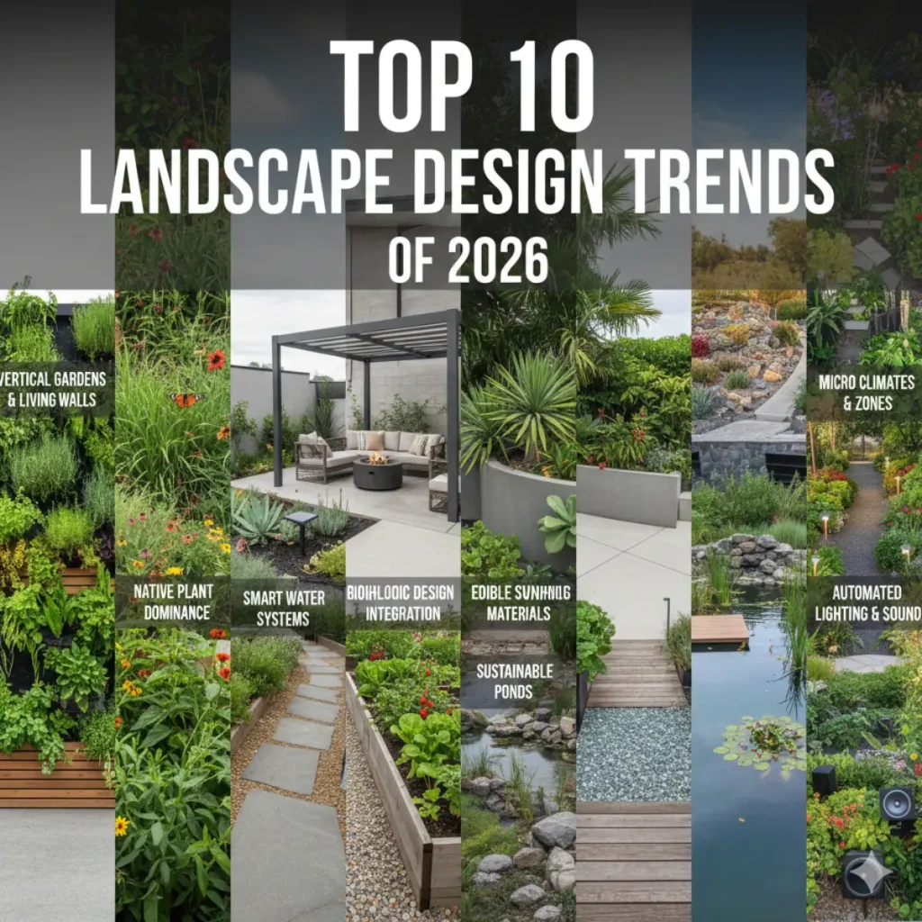 Top 10 Landscape Design Trends of 2026