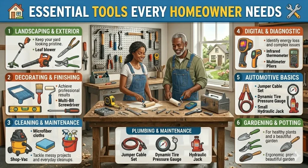 10 Essential Tools Every Homeowner Needs