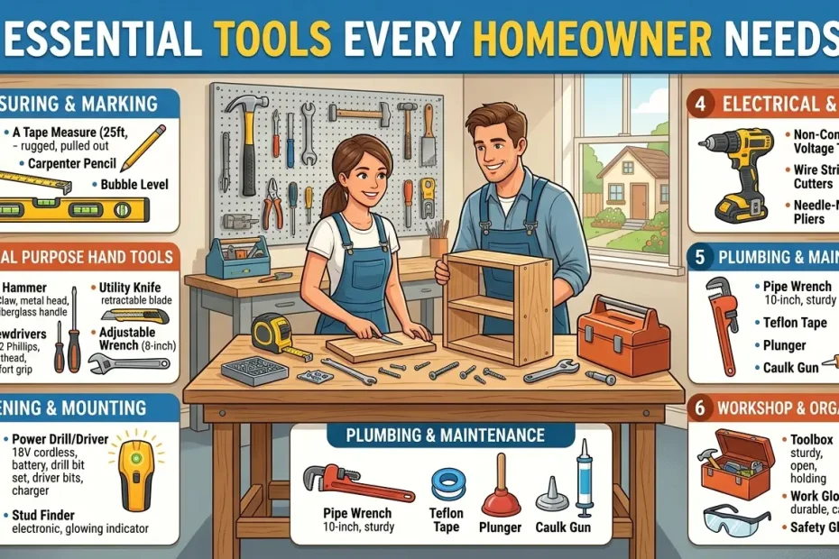 10 Essential Tools Every Homeowner Needs
