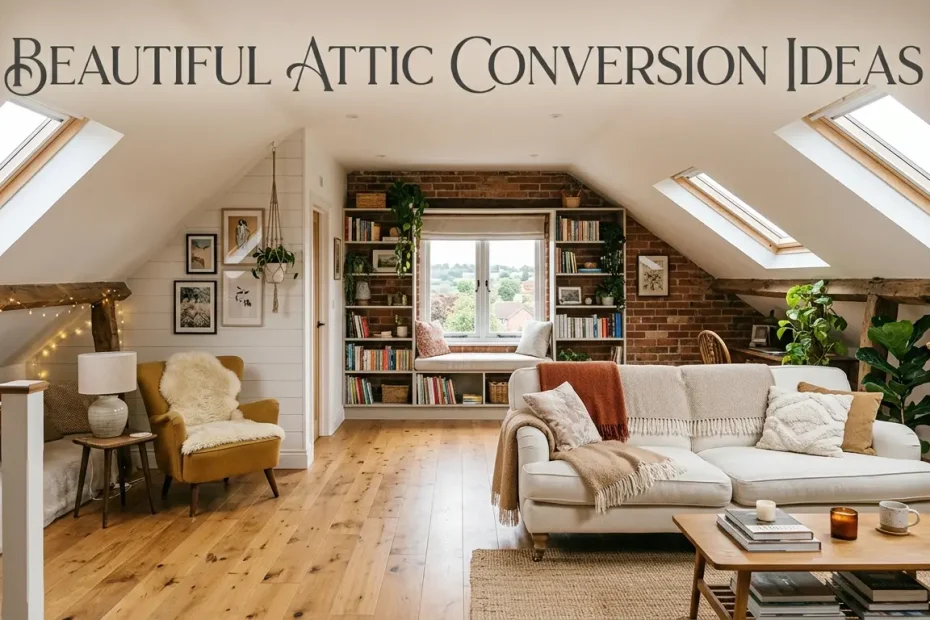 12 Beautiful Attic Conversion Ideas