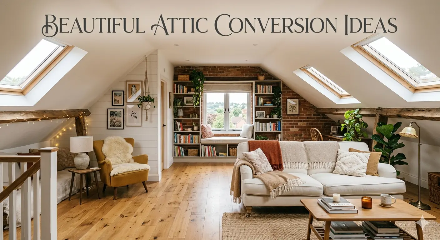 12 Beautiful Attic Conversion Ideas