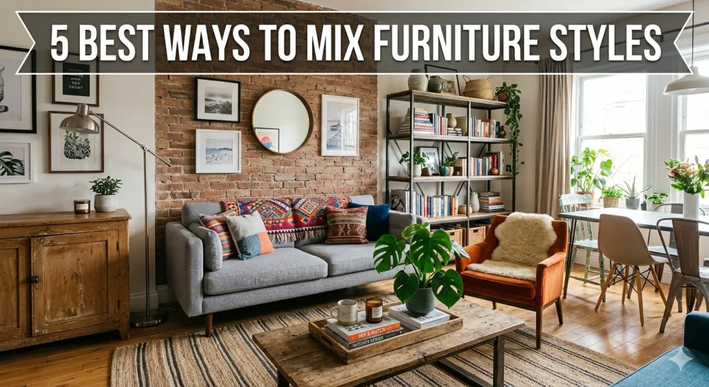 5 Best Ways to Mix Furniture Styles