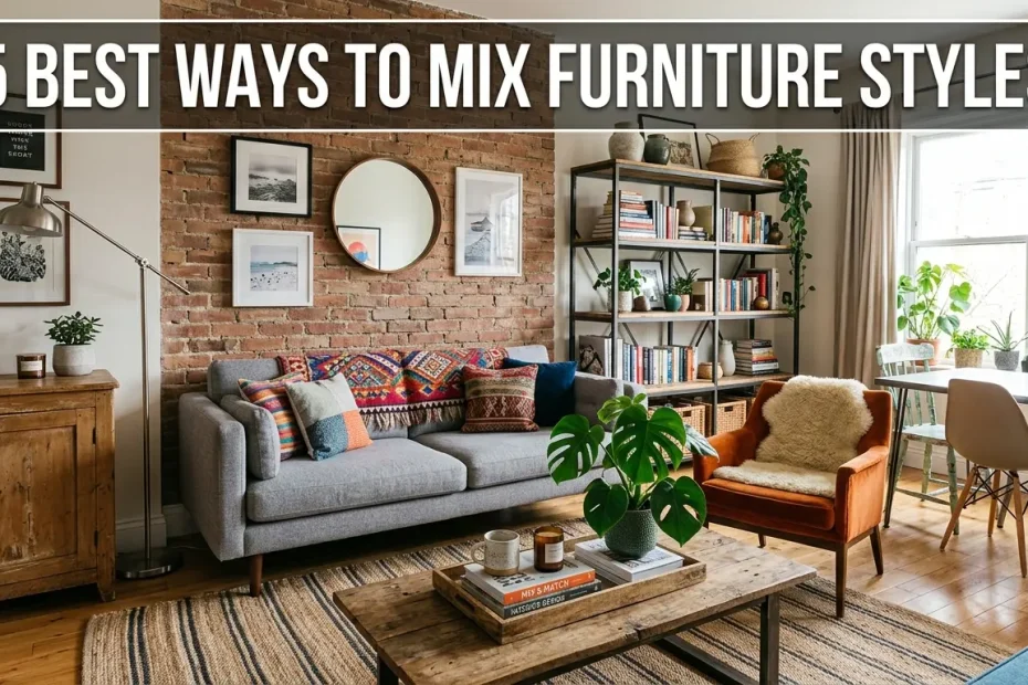 5 Best Ways to Mix Furniture Styles