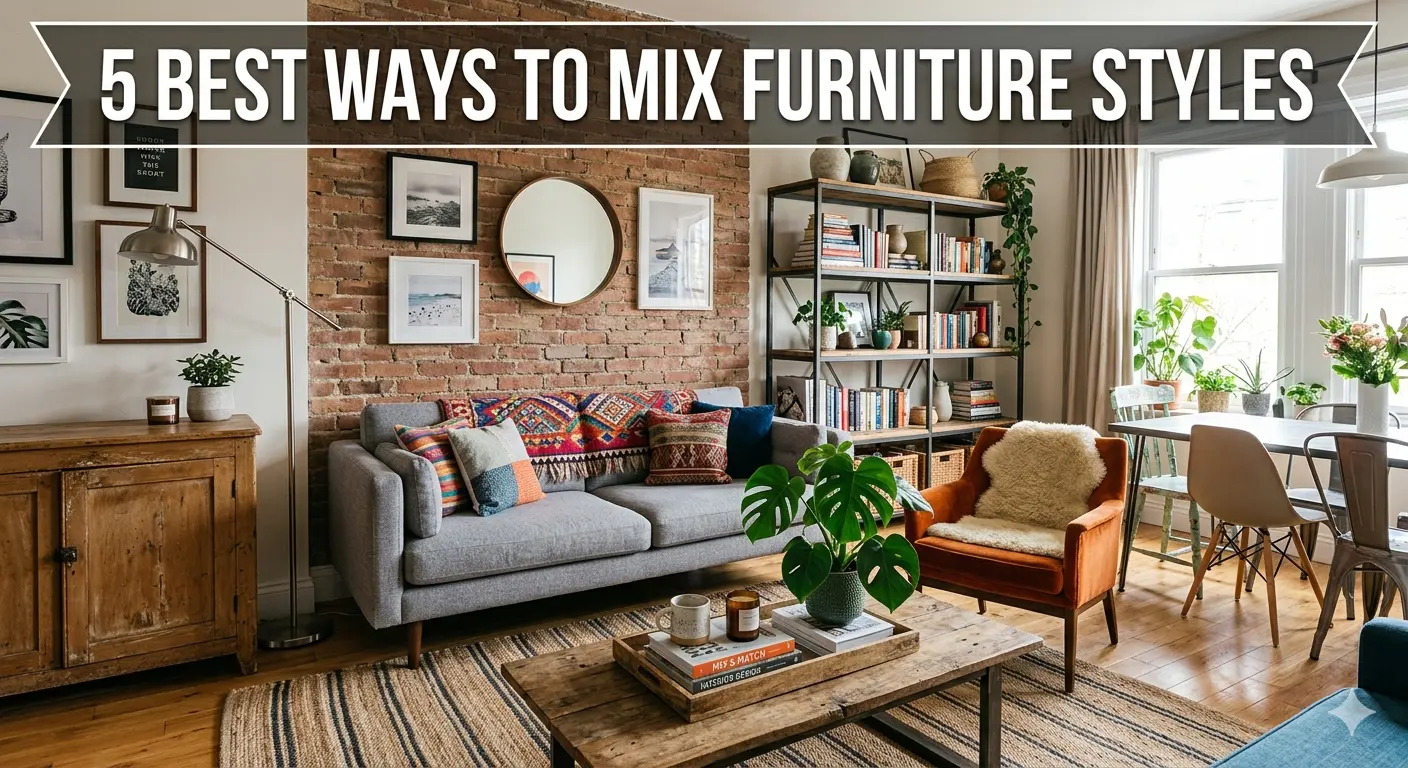 5 Best Ways to Mix Furniture Styles