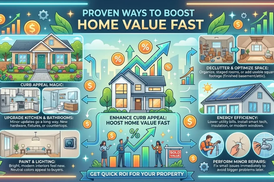 5 Proven Ways to Boost Home Value Fast