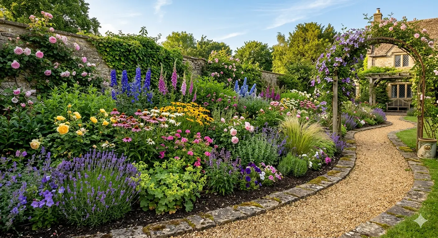 7 Stunning Flower Bed Design Ideas