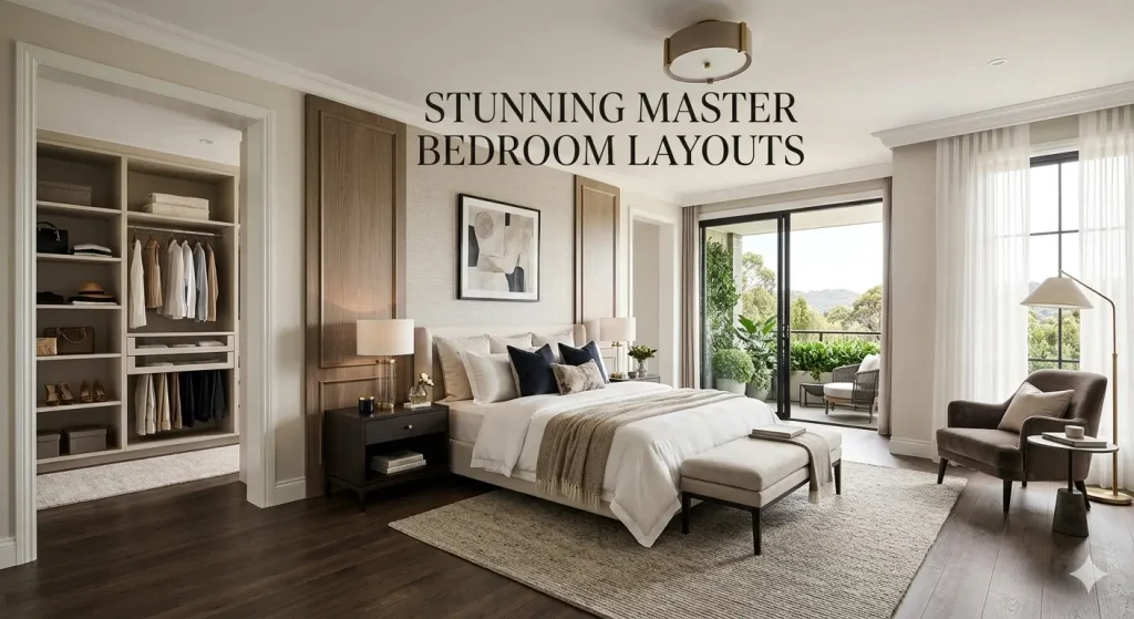 7 Stunning Master Bedroom Layouts
