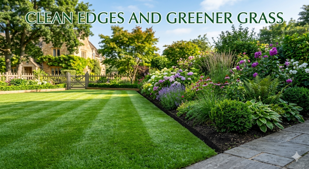 Clean Edges and Greener Grass: The Premium Lawn Look