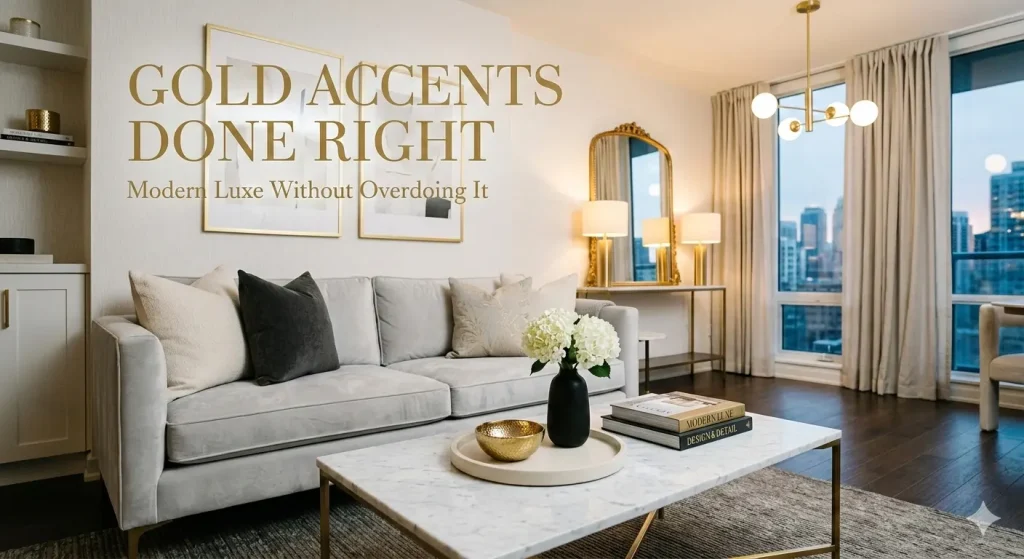 Gold Accents Done Right