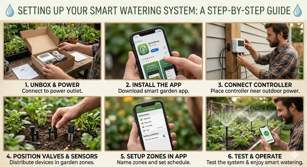 Smart Watering A Clean Setup for Healthy Plants