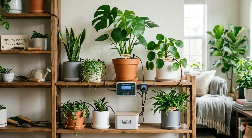 Smart Watering A Clean Setup for Healthy Plants