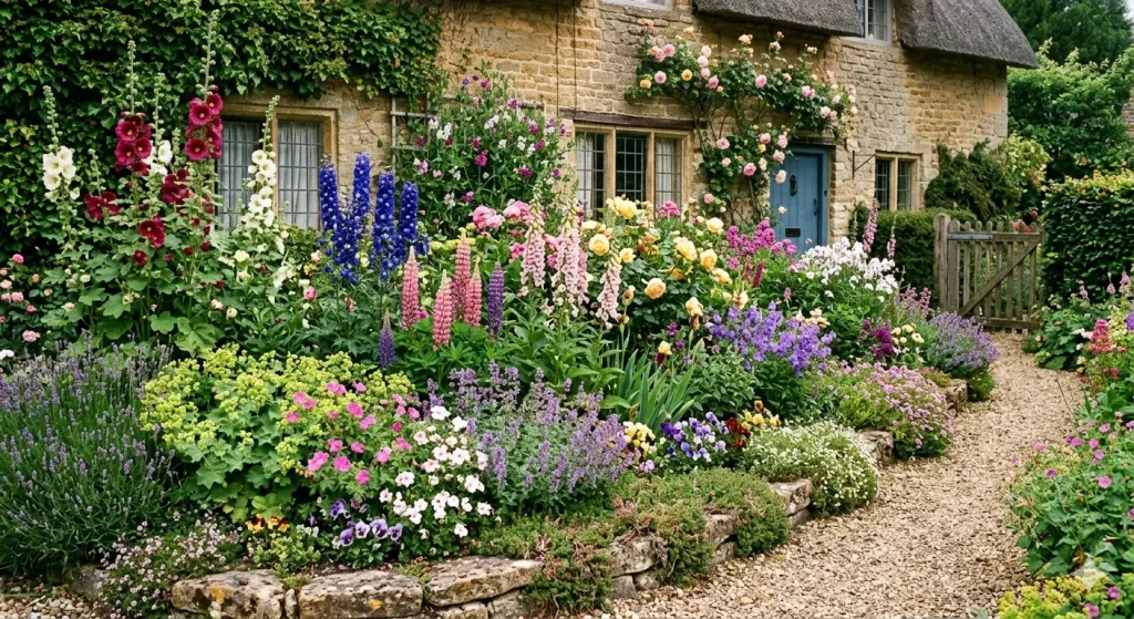 The Layered Cottage Garden Bed